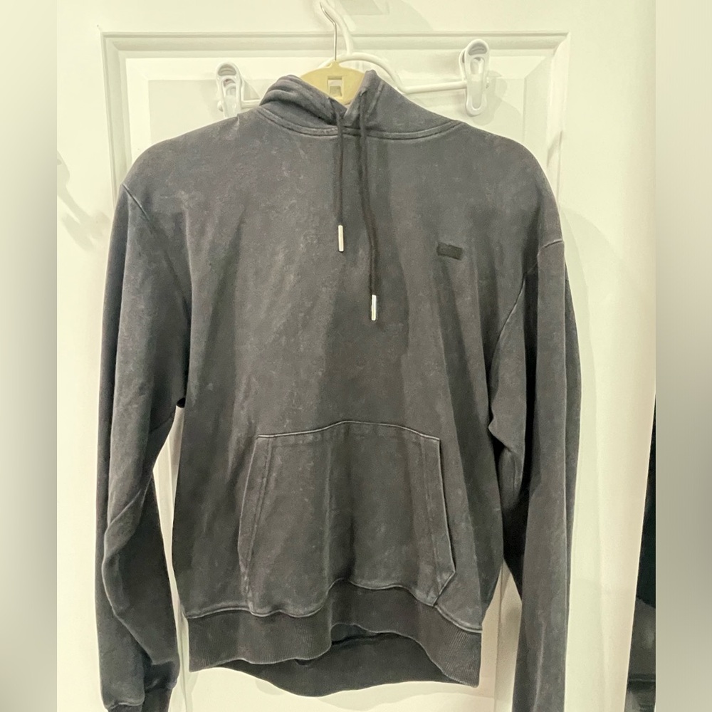 Faded Black KITH Hoodie sweatshirt size XS
